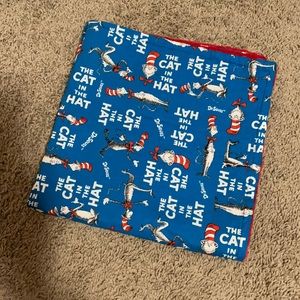 Cat in the hat baby blanket
